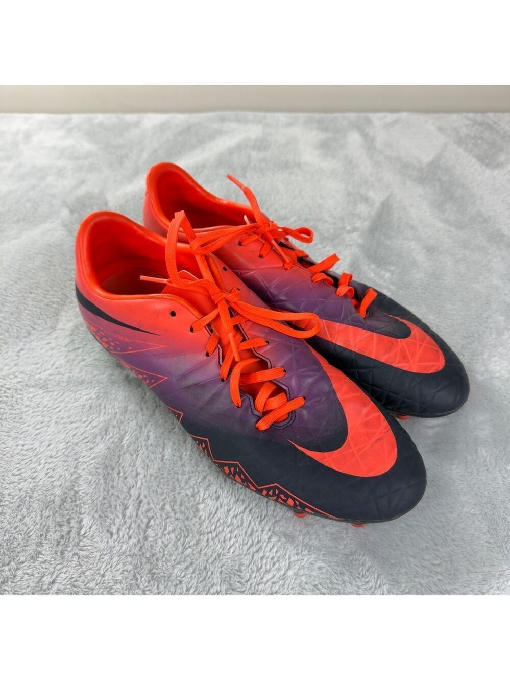 Nike Men Sz 11 US/10 UK/45 EU Hyoervenom Phelon 2 FG Crimson Obsidian 749896-845